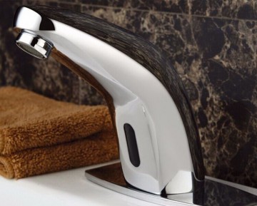 sensor kraan voor hygiënisch gebruik