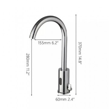 Sensomatica alto warm koud sensorkraan 4