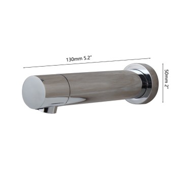 Sensomatica baltic chroom 130mm koud model 8