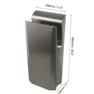 Sensomatica handendroger rvs 2