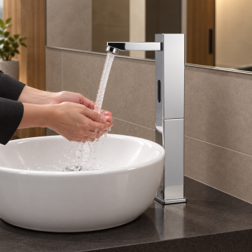Sensomatica kulm large sensorkraan chroom 1